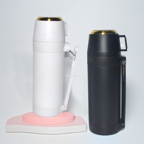 1400ML double wall stainless steel teapot with powder coating finish customized color and logo