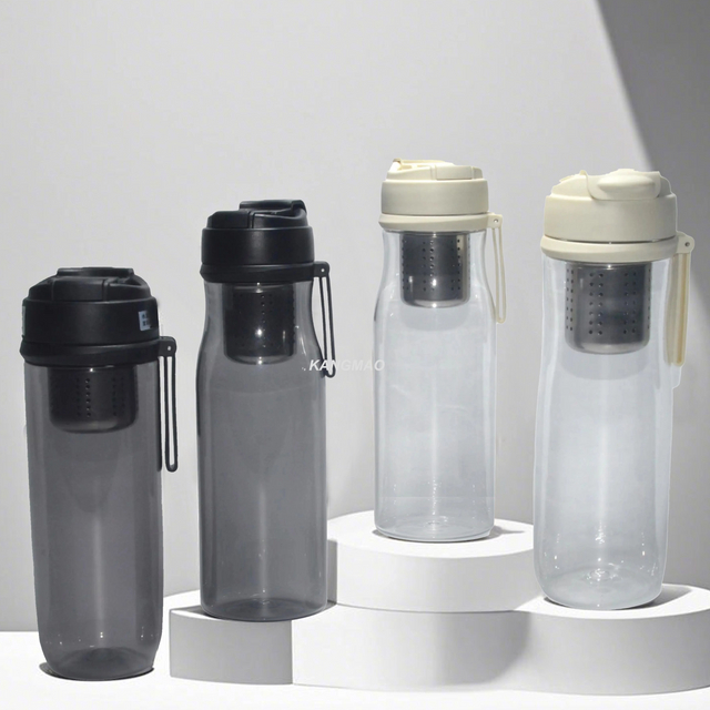550ML/700ML/1000ML Tritan tea bottle with magnetic infuser food safe