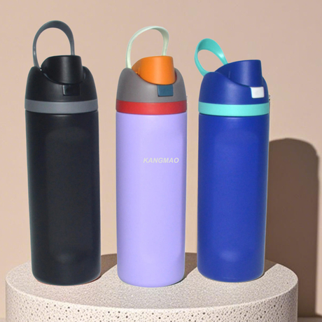 24OZ/32OZ double wall stainless steel water bottle with customized color powder coating finish