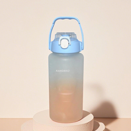 2000ML/900ML/300ML 3 in 1 plastic water bottle food grade material BPA free 