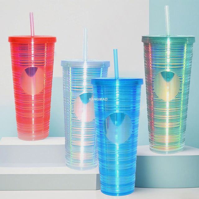 Patented newly developed 24OZ double wall tumbler with diomand finish