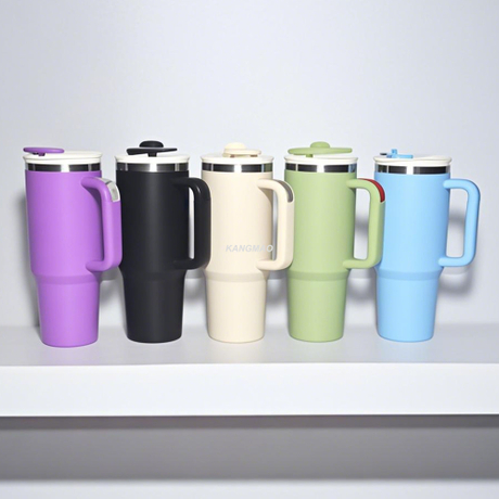 Customized logo large capacity 40OZ double wall stainless steel tumbler 